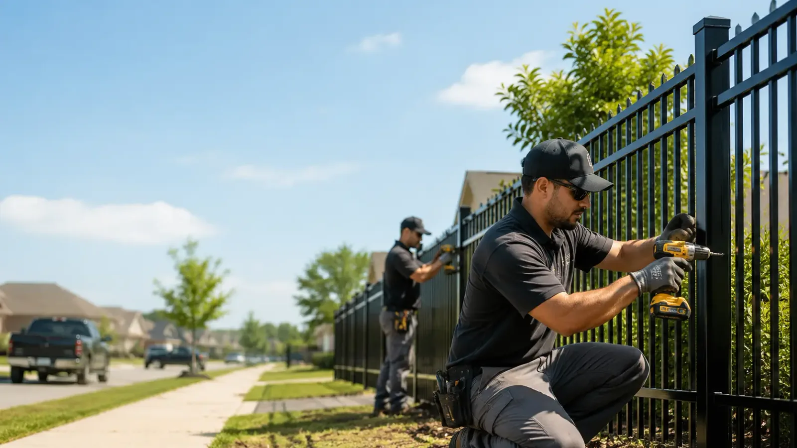 Metal Fence Installation in Diamondhead, MS